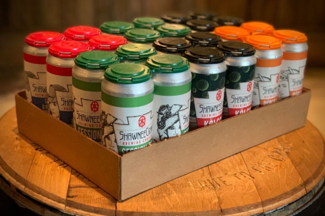 Shawnee Brewery Craft Beer Cans shawnee_craft_beers