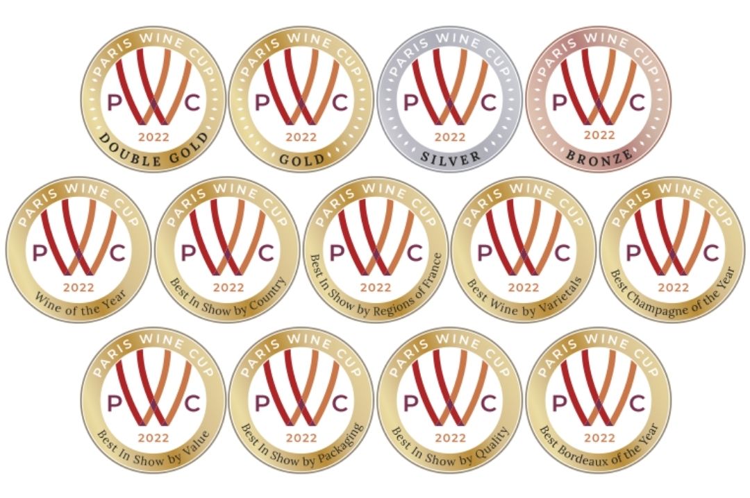 Paris Wine Cup Medals Paris Wine Cup Medals