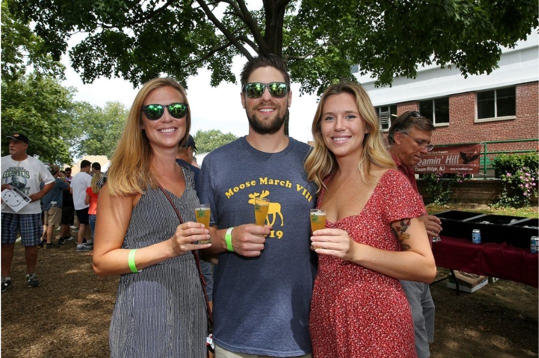 Beer tasting at Monmouth Park bbq&craftbeerfestival_newyork_monmouthpark